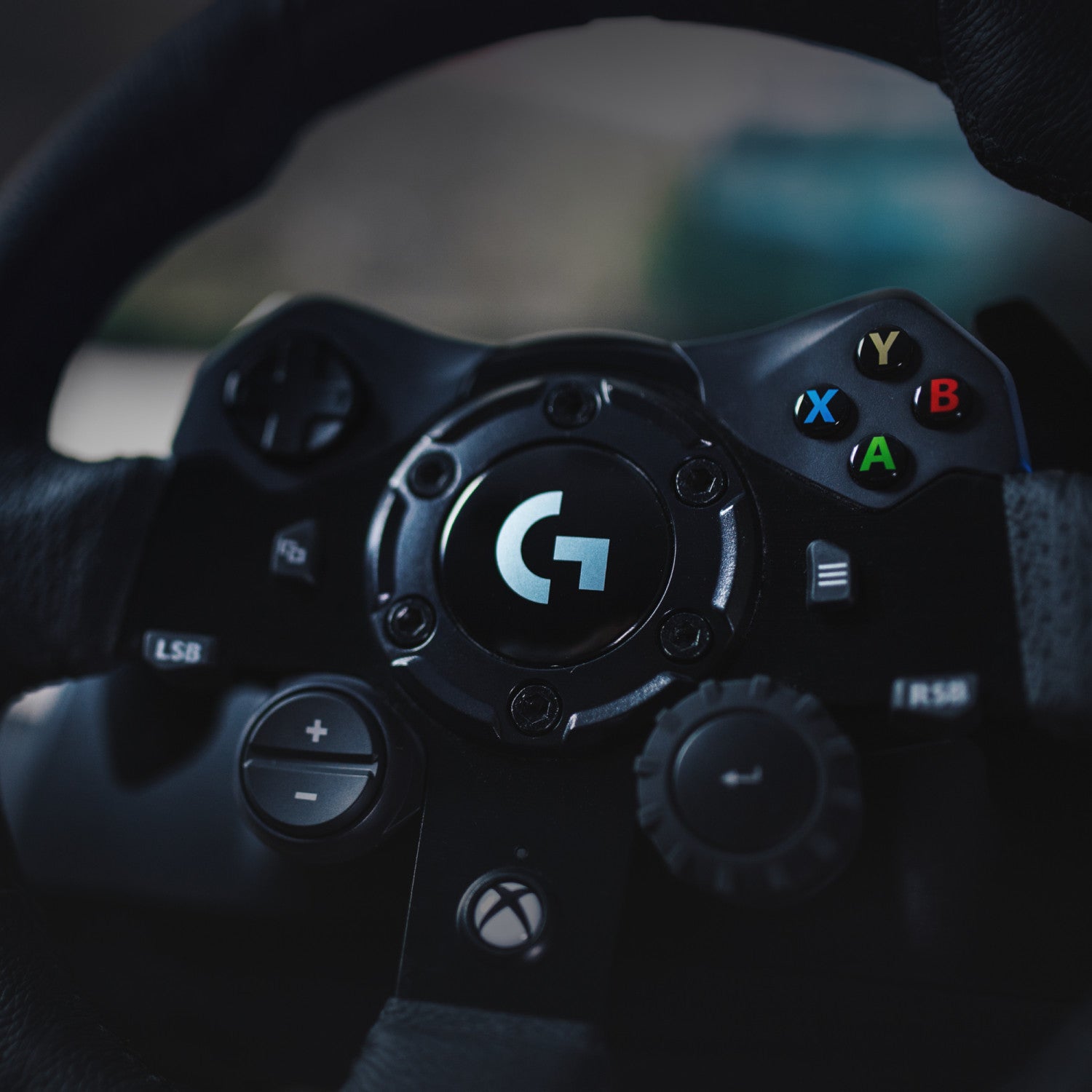 Logitech G923 Sterzo con Pedali Analogico Digitale USB 2.0 per PC Xbox One / Series S X Nero