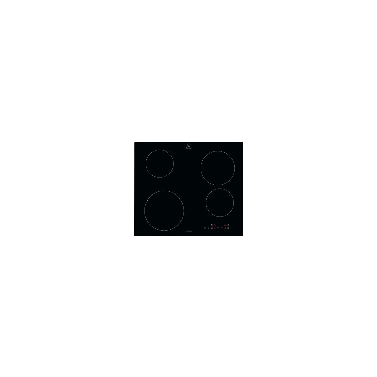 Electrolux Serie 300 LIB60424CK piano cottura Nero Da incasso 59 cm Piano cottura a induzione 4 Fornelli