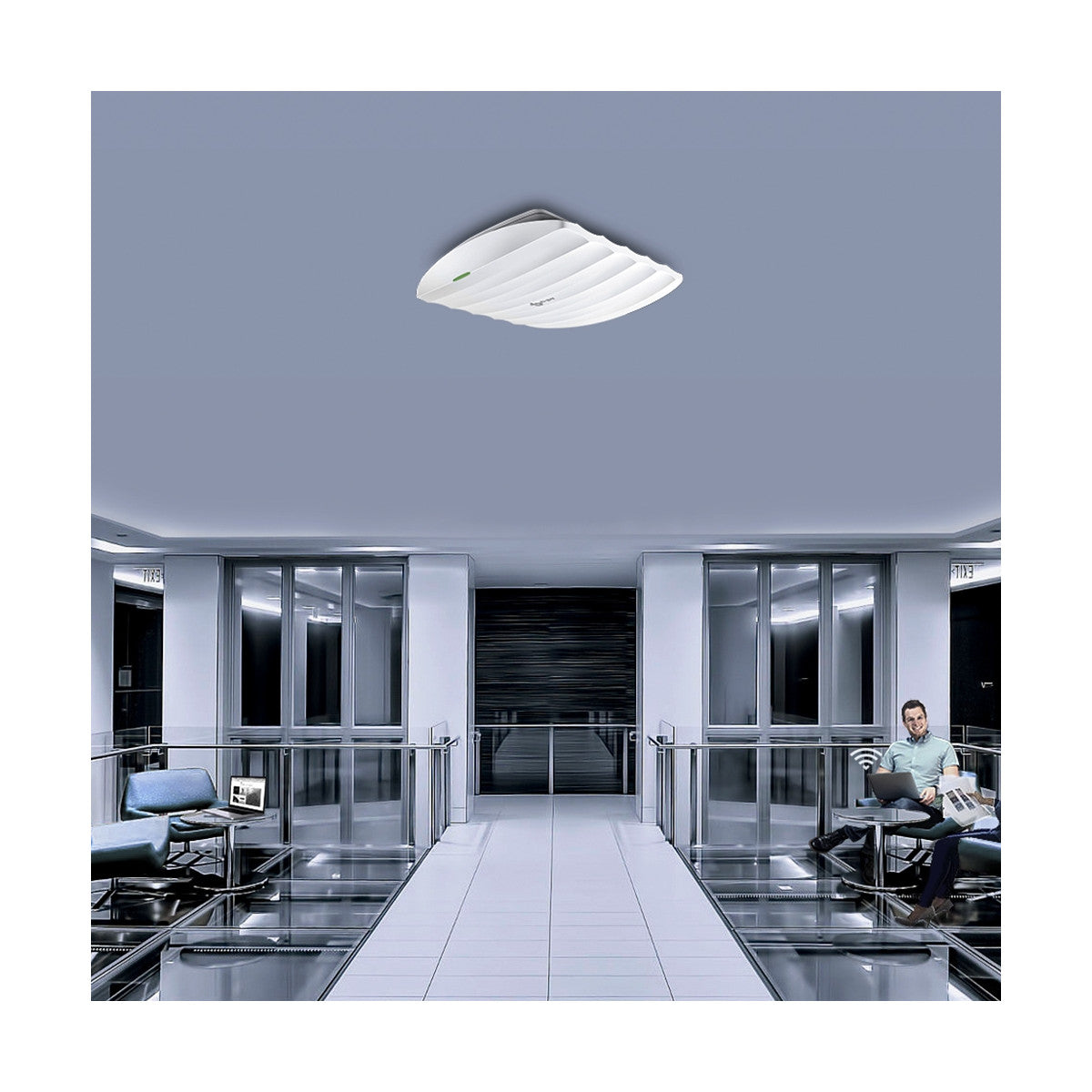 TP-Link Omada EAP225 punto accesso WLAN 1350 Mbit/s Bianco Supporto Power over Ethernet (PoE)