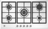Bertazzoni La Germania P905CLAGXV piano cottura Acciaio inox Da incasso 90 cm Gas 5 Fornelli