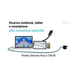 i-tec USB-C Charging Cable 1.8m