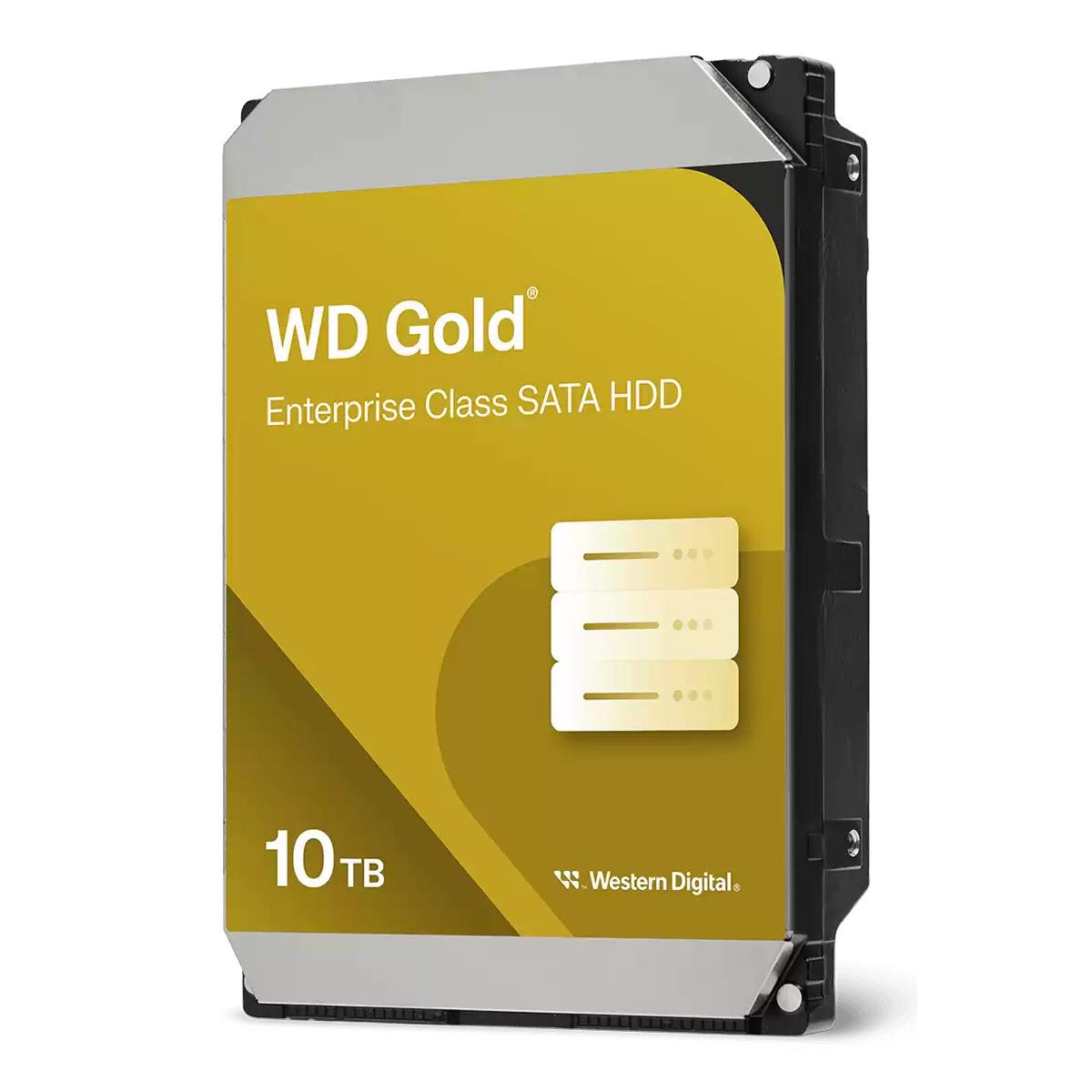 Western Digital Gold WD103KRYZ disco rigido interno 10 TB 7200 Giri min 512 MB 3.5 pollici Serial ATA III