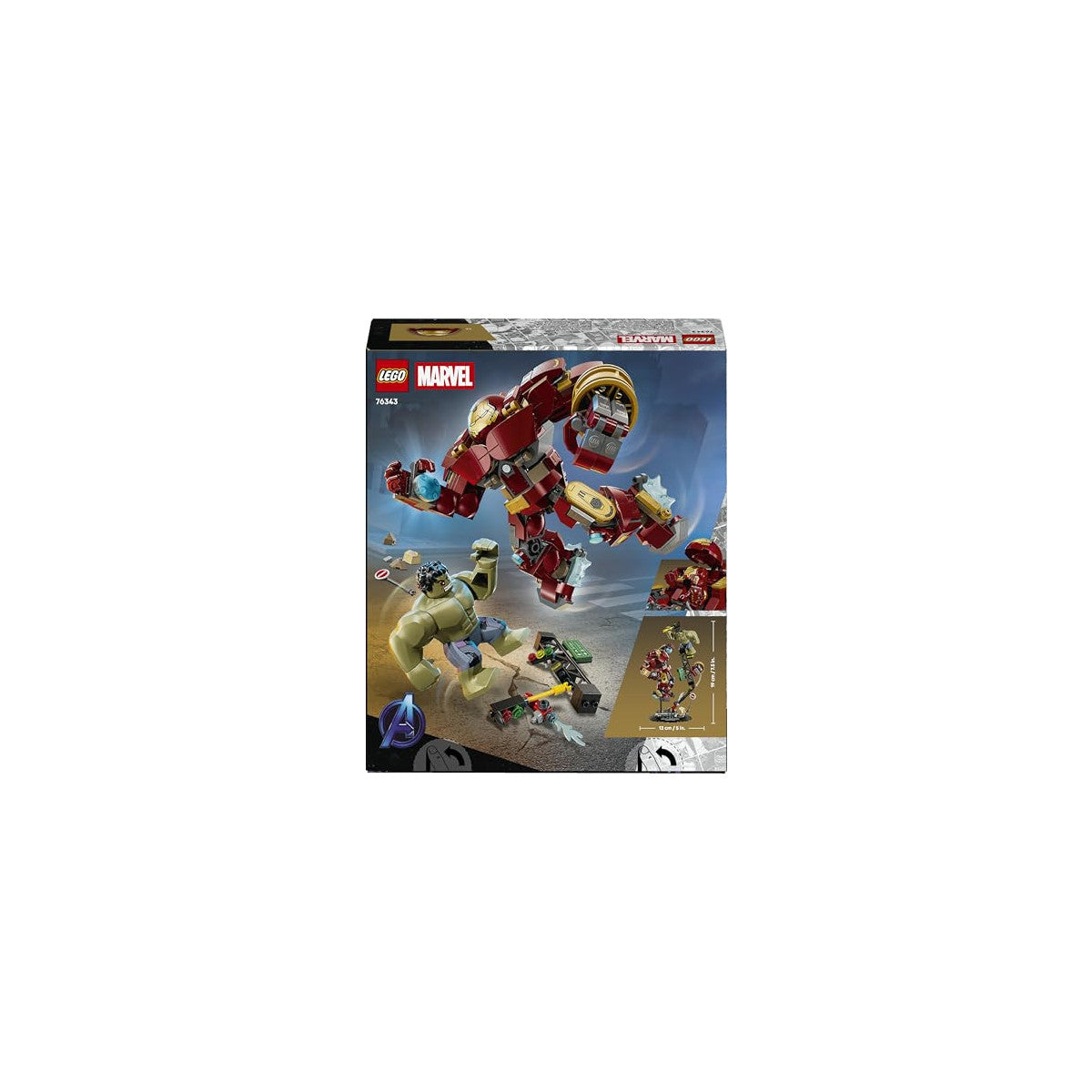LEGO Marvel Battaglia Epica: Hulkbuster vs. The Hulk 76343