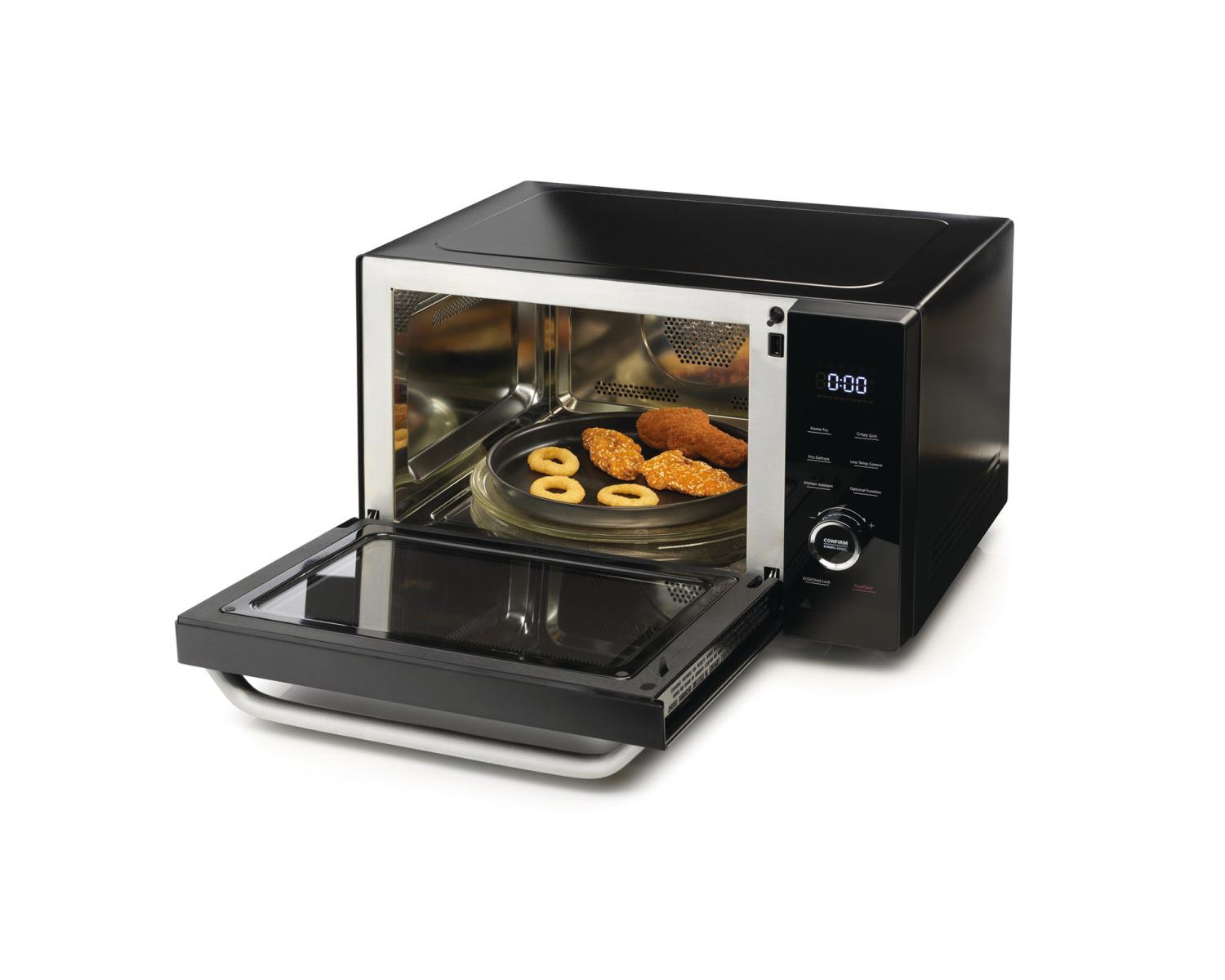 Hisense H30MOBS10HC Forno a Microonde Superficie Piana Combinato 30 L 1000 W Nero