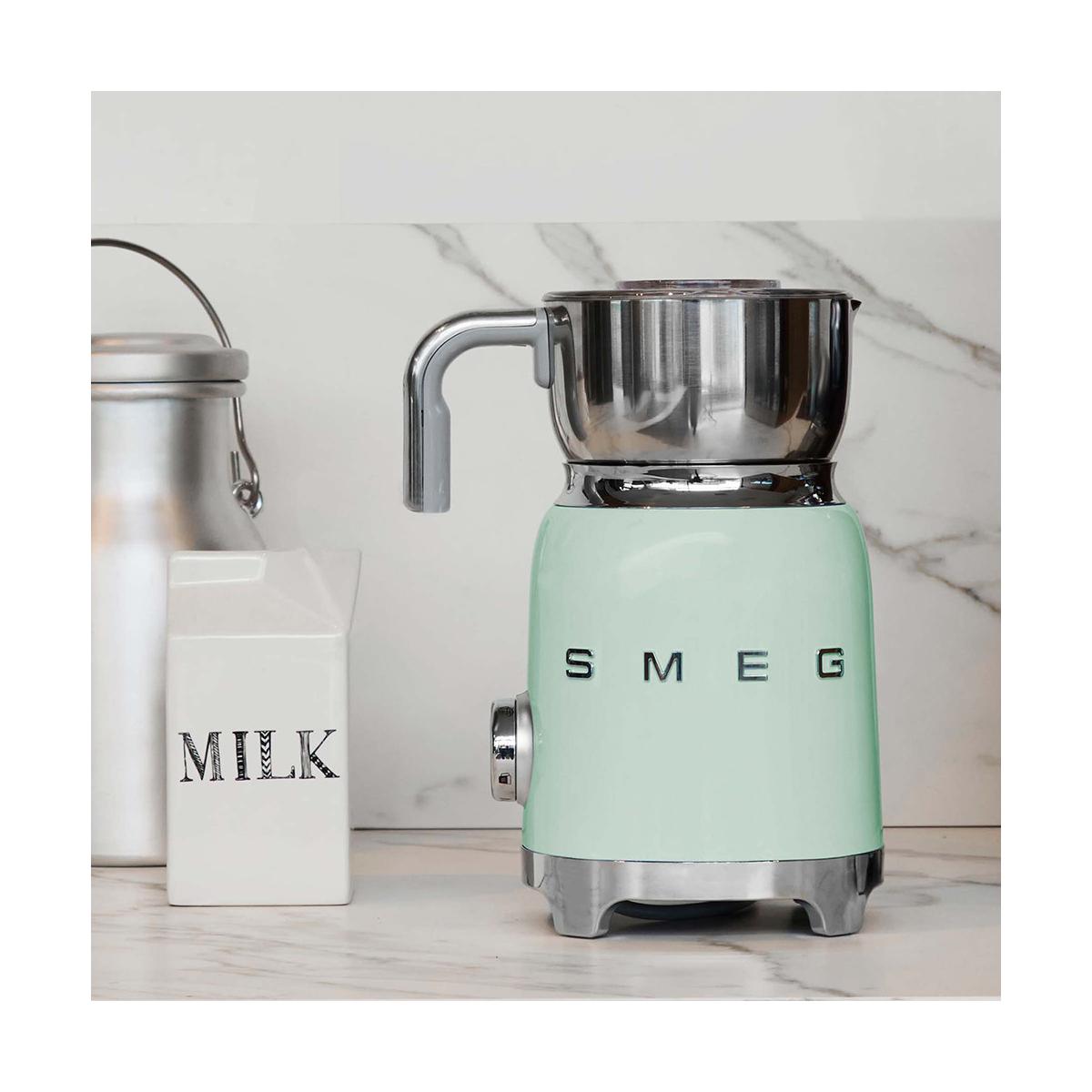 Smeg Montalatte 50 s Style pollici Verde Pastello LUCIDO pollici MFF11PGEU