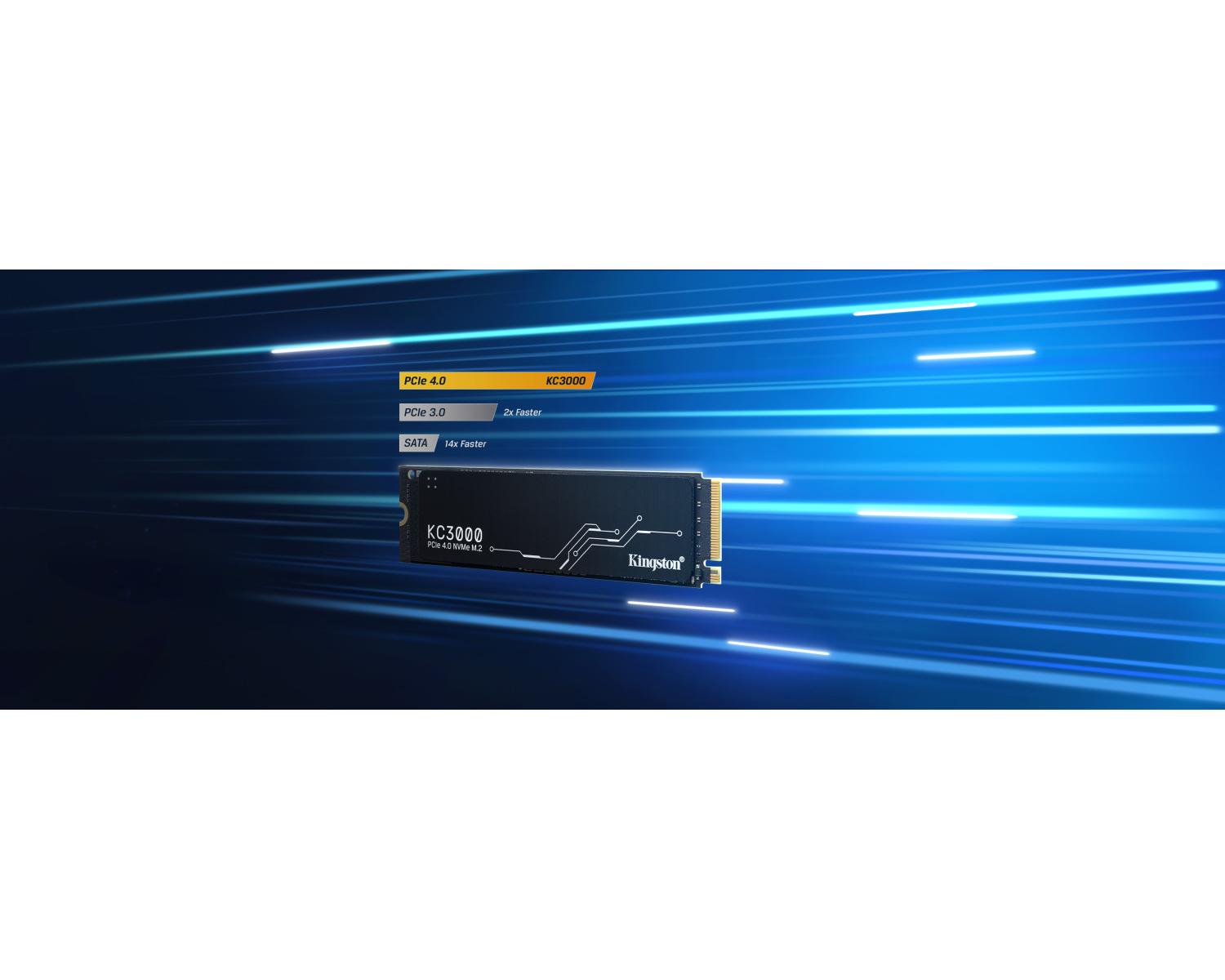 Kingston Technology 1024G KC3000 M.2 2280 NVMe SSD