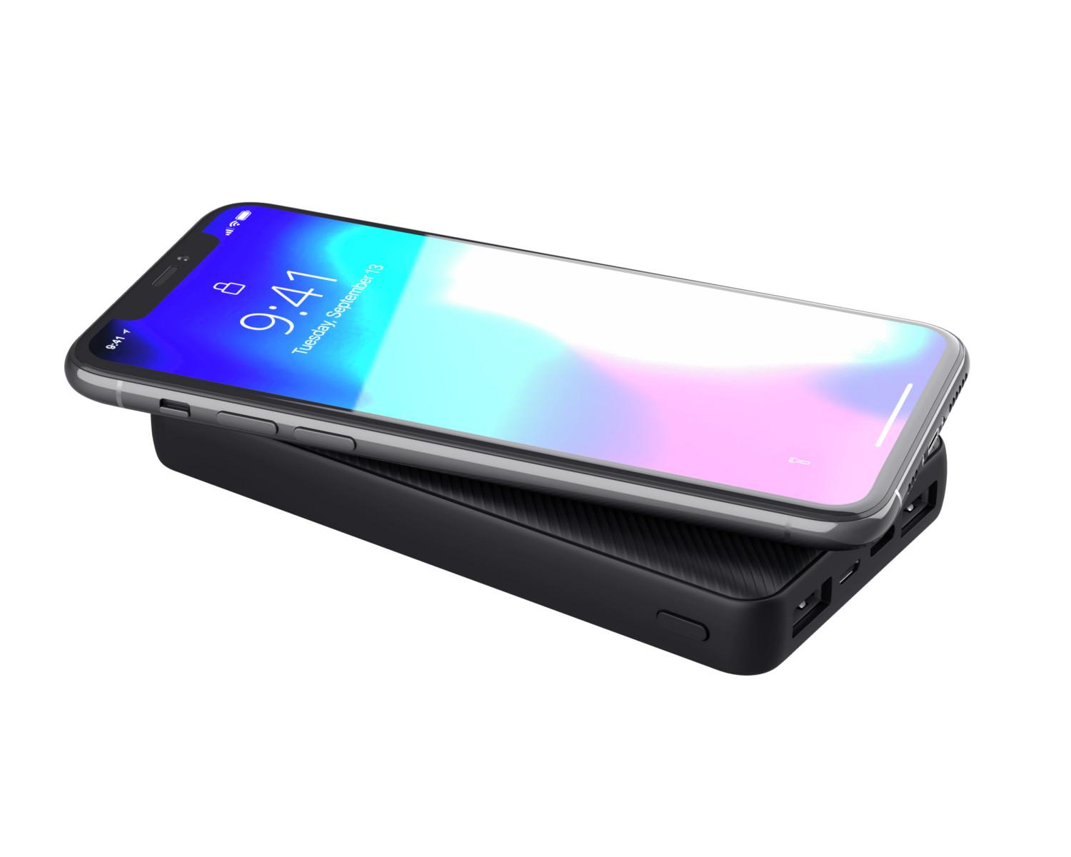 Trust 24677 Power Bank Primo Ultra Thin Batteria Portatile 15000 mAh Nero