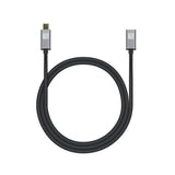 Techly Cavo prolunga USB 3.2 Gen 2 USB-C M/F 1m Nero