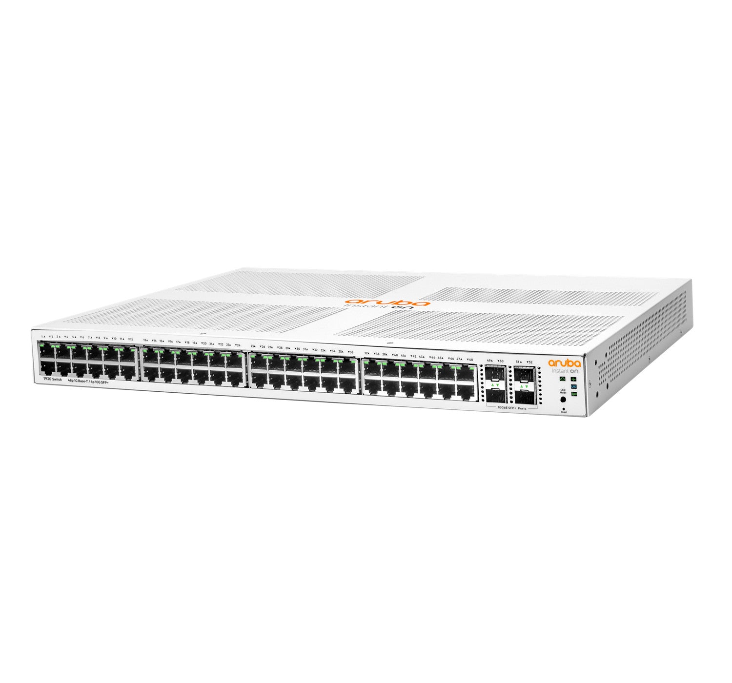 HPE Aruba Networking Instant On 1930 48G 4SFP/SFP Gestito L2 Gigabit Ethernet (10/100/1000) 1U Bianco