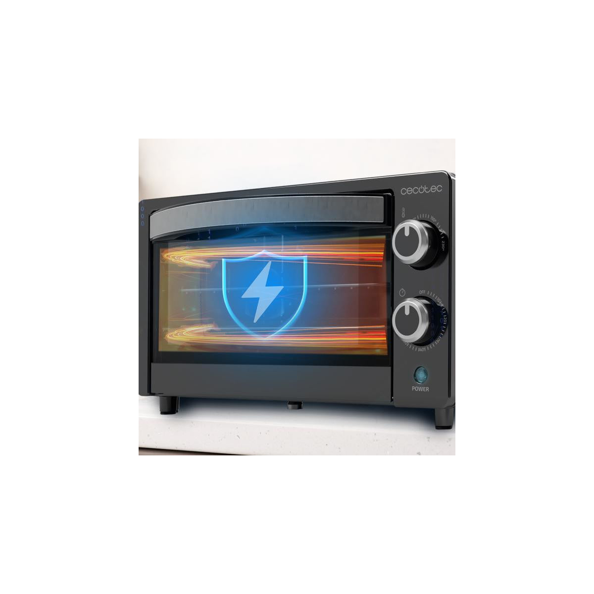 Cecotec 03816 forno elettrico 10 L 1000 W Nero