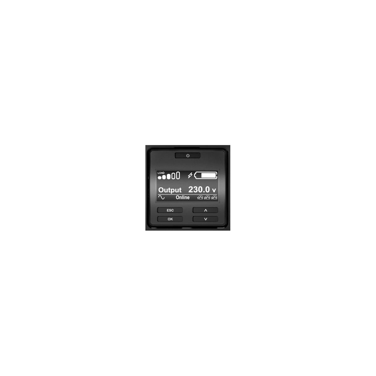 APC SRT3000XLI gruppo di continuità (UPS) Doppia conversione (online) 3 kVA 2700 W 10 presa(e) AC