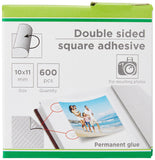 Lebez Quadratini Biadesivi Per Foto Art. 630 10x11 Mm Conf. 600 Pz