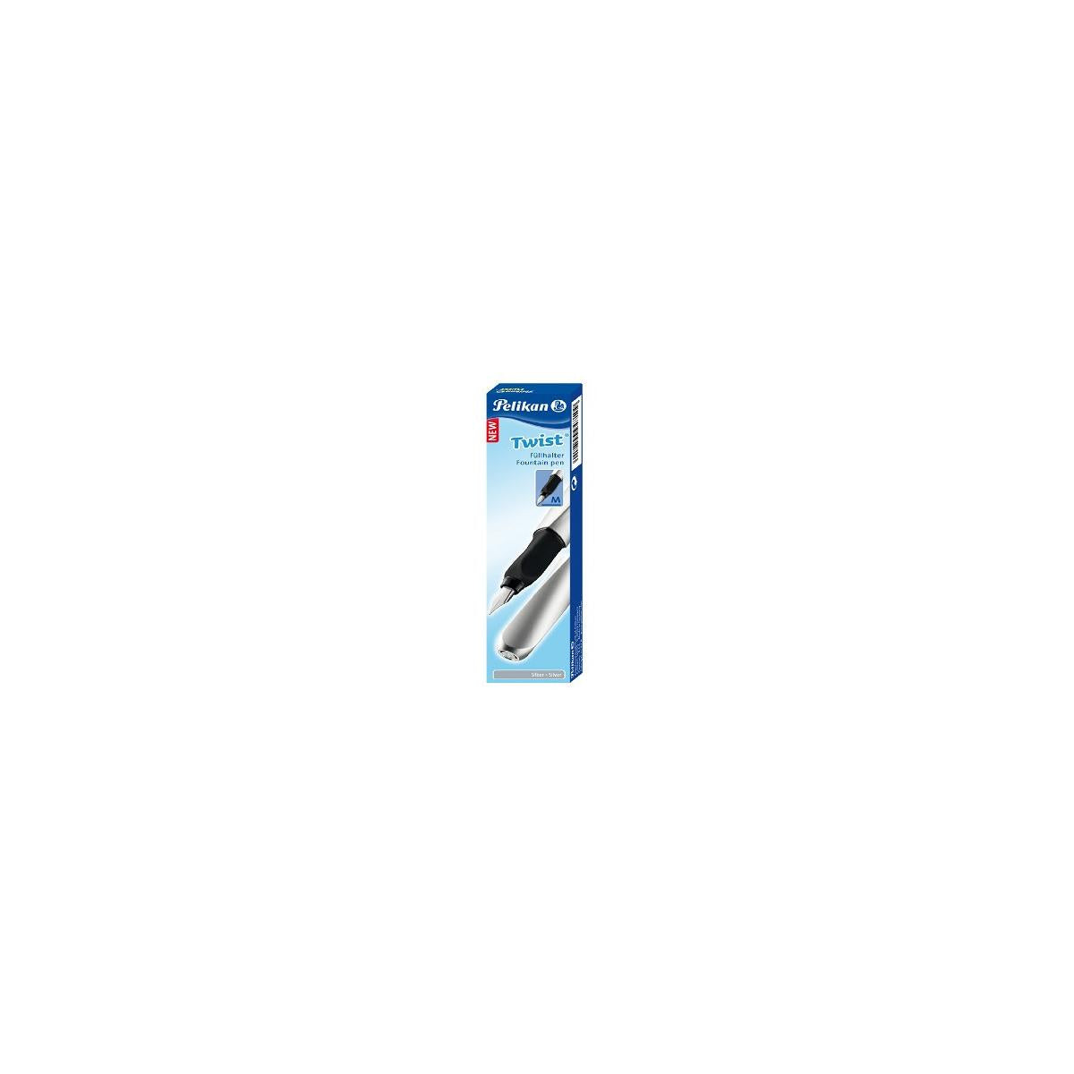 Pelikan 947101 penna stilografica Sistema di riempimento integrato Argento 1 pz