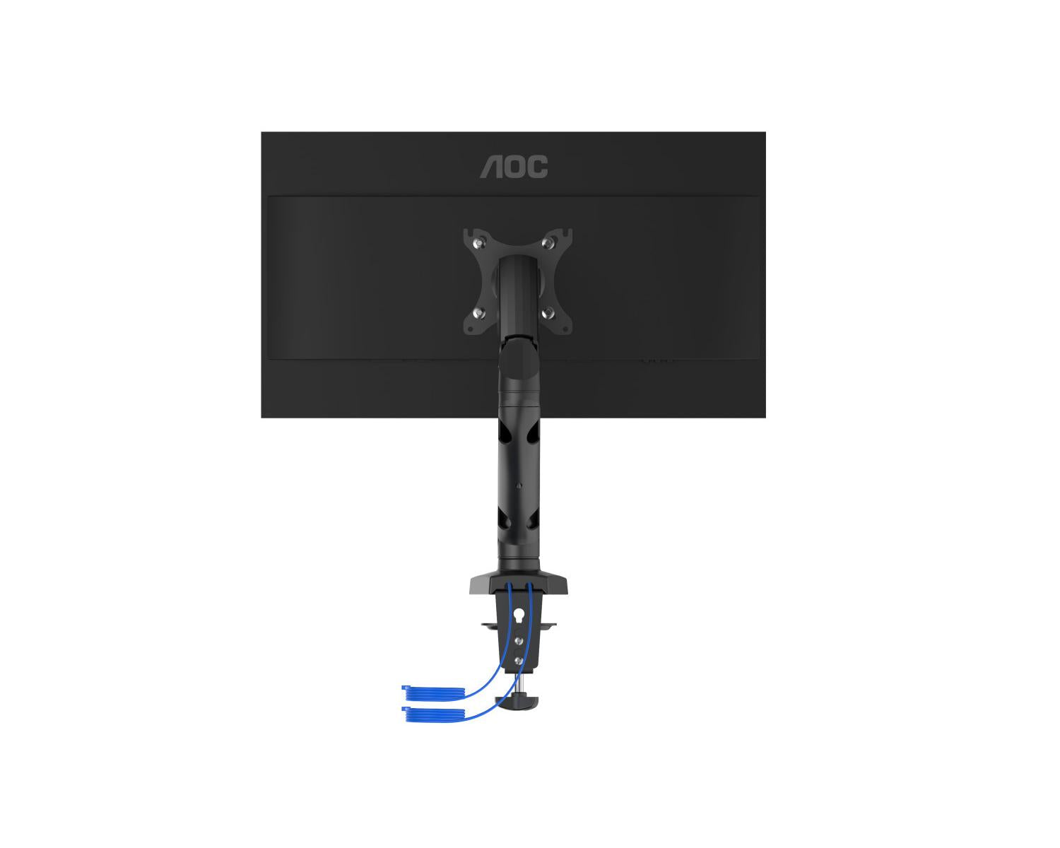 AOC AS110DX supporto da tavolo per Tv a schermo piatto 81,3 cm (32") Nero Scrivania