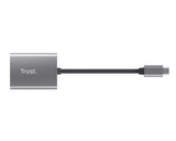Trust 24136 Lettore di Schede USB 3.2 Type-C Alluminio