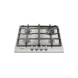Whirlpool TGML 661 IX R Piano Cottura Stainless Steel da Incasso 58 Cm Gas 4 Fornelli Acciaio