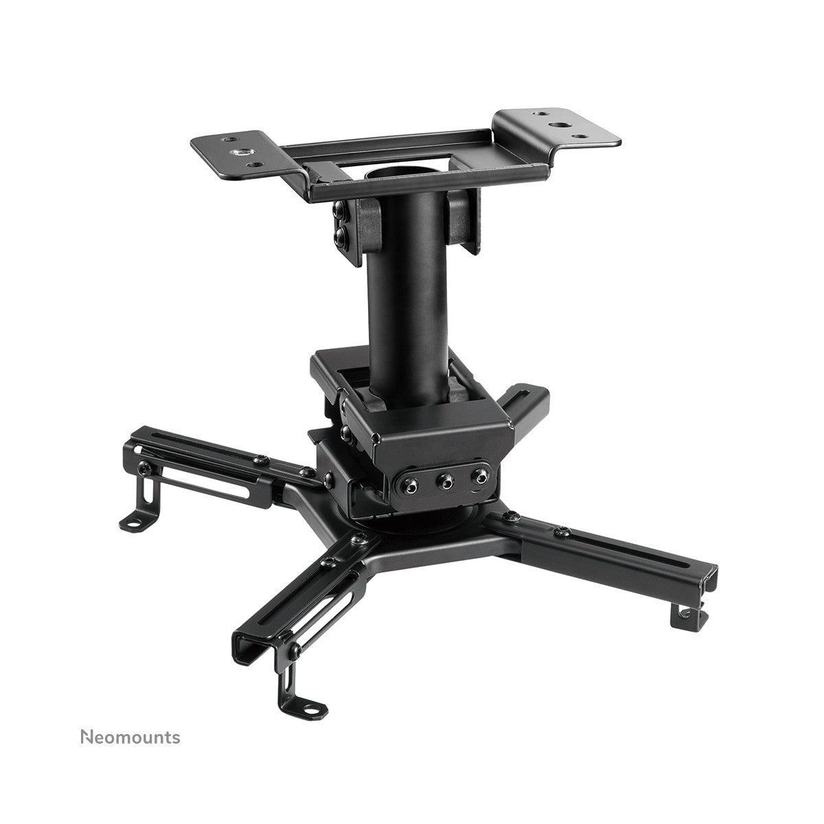 Neomounts CL25-530BL1 Supporto a soffitto beamer - alt. 25,5 cm - montaggio facile - mobilità completa