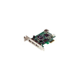 StarTech.com Scheda Pci Express basso prfilo con 4 porte USB 2.0 ad alta velocità