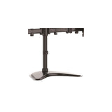StarTech.com ARMBARQUAD supporto da tavolo per Tv a schermo piatto 68,6 cm (27") Nero Scrivania