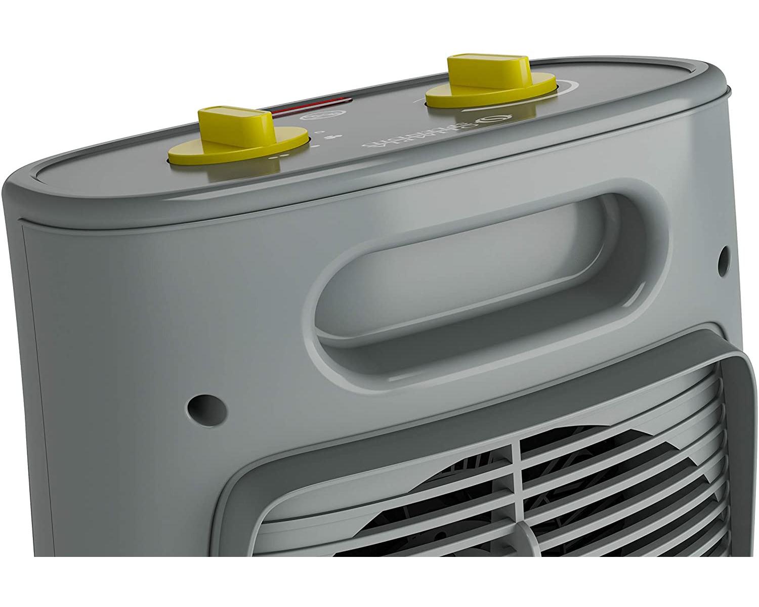 Olimpia Splendid Caldo Rock O Termoventilatore Grigio Giallo 2000 W