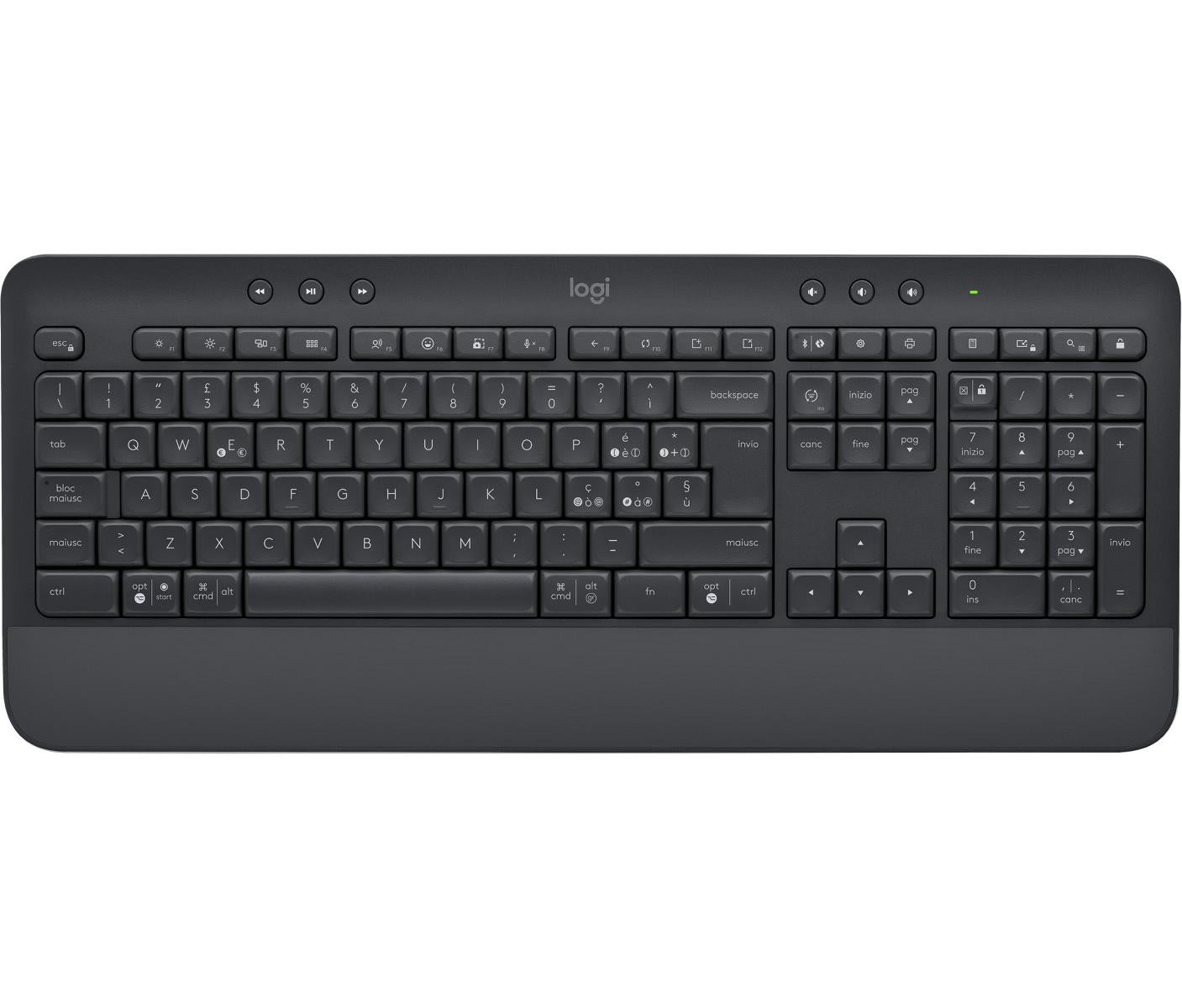 Logitech Signature K650 tastiera Bluetooth QWERTY Italiano Grafite