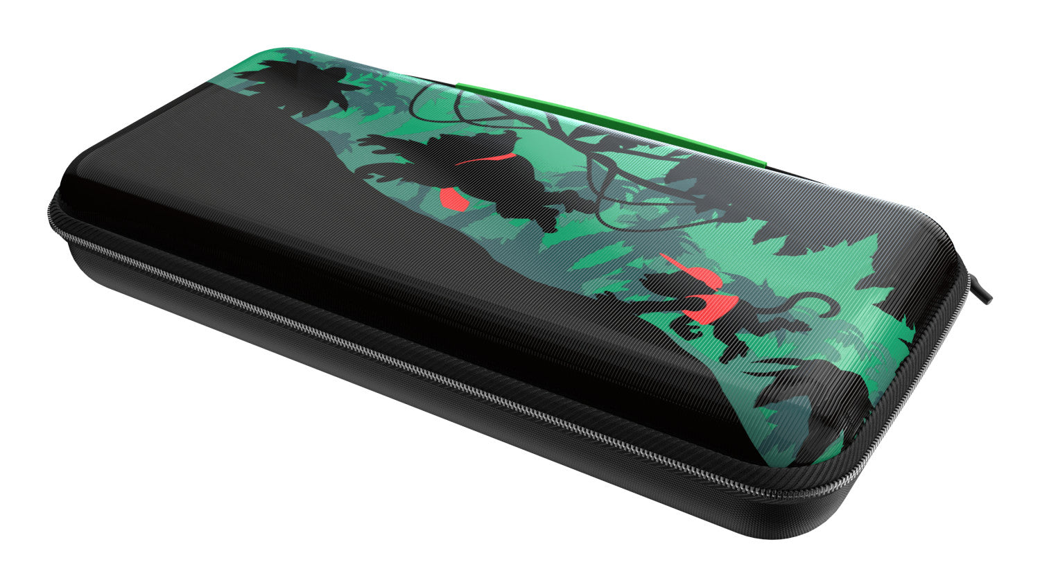 Turtle Beach TBA-8202-55 custodia per console portatile Valigia da viaggio Nintendo EVA (Acetato del vinile dell'etilene), Poliestere, Poliuretano termoplastico (TPU) Nero, Verde