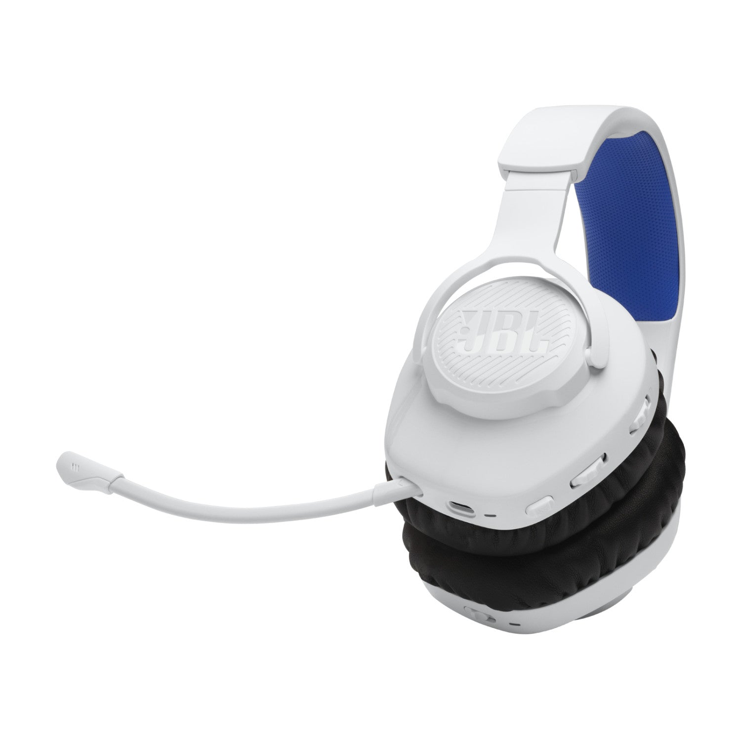 JBL Quantum 360P Auricolare Wireless A Padiglione Gaming USB tipo-C Bluetooth Blu, Bianco