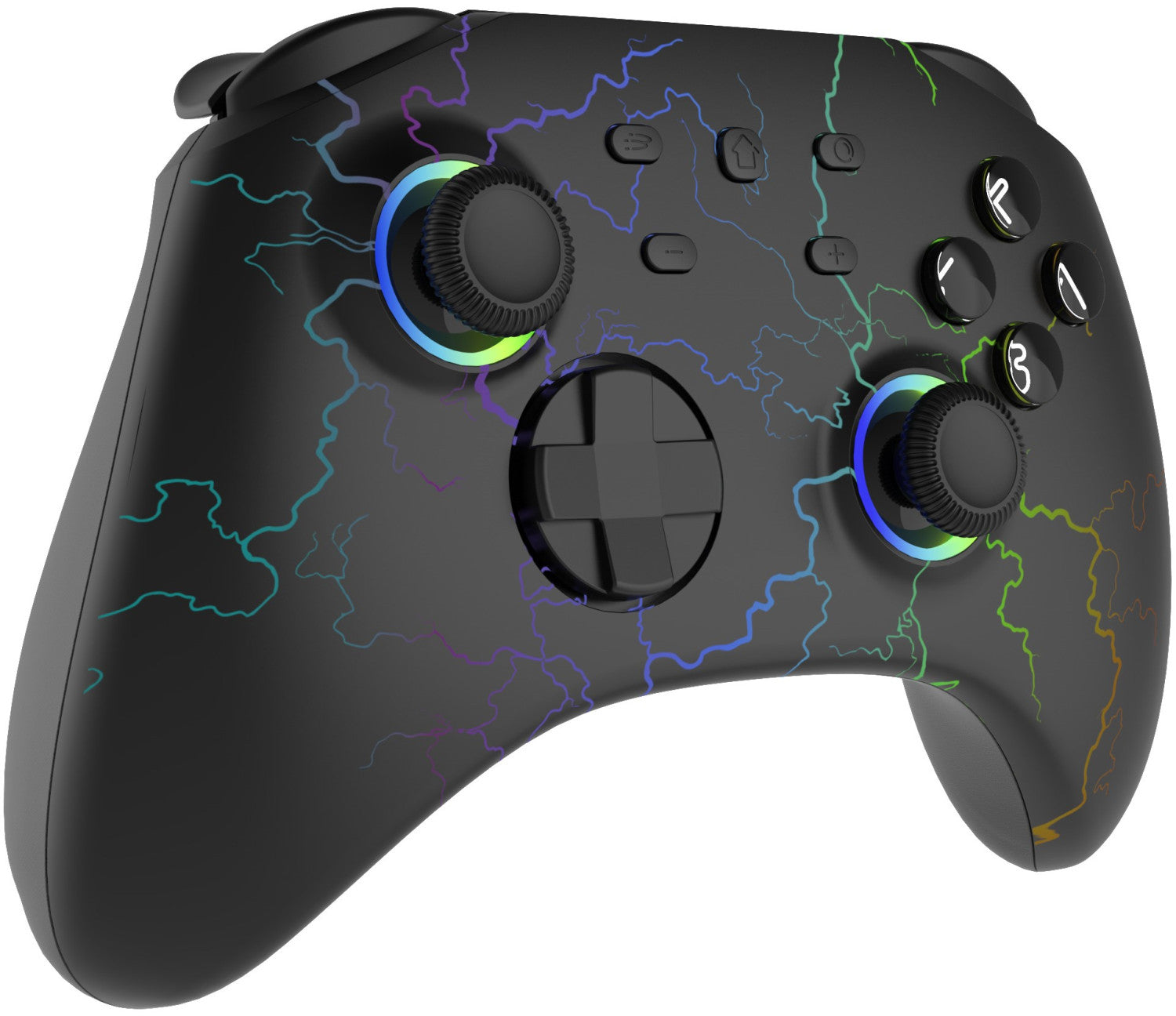 Qubick COSW0019 periferica di gioco Nero Bluetooth Gamepad Analogico/Digitale Nintendo Switch, PC