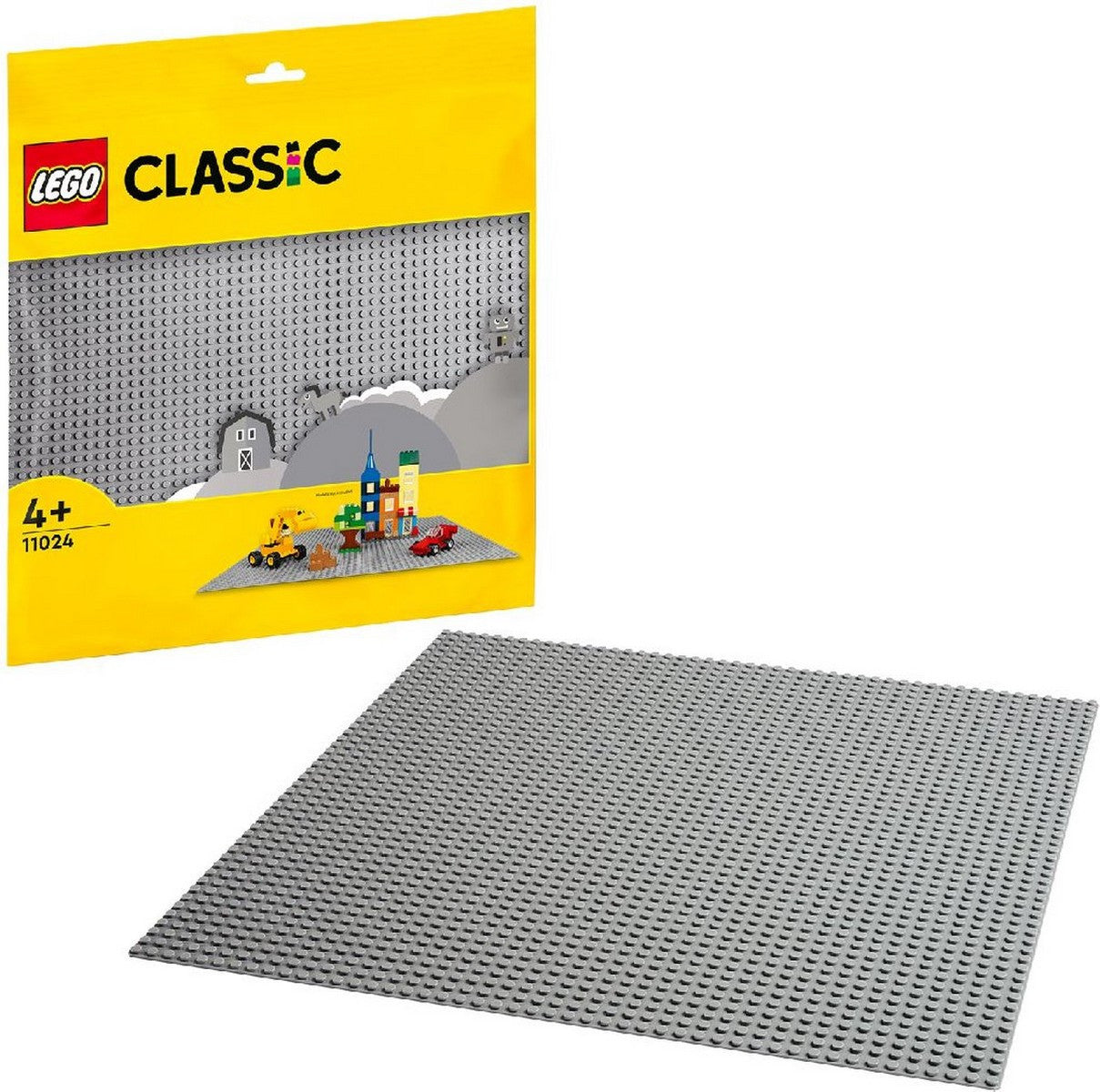 LEGO Classic Piastra da costruzione grigia - 11024