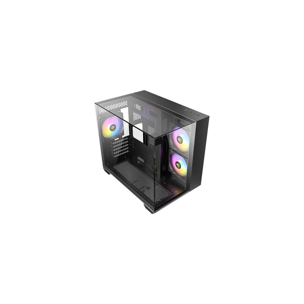 Antec CX600M Trio ARGB Mini Tower Nero, Trasparente