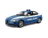 BBURAGO Alfa Romeo Giulia Polizia 1 24 Modello di auto della polizia Preassemblato 1 24