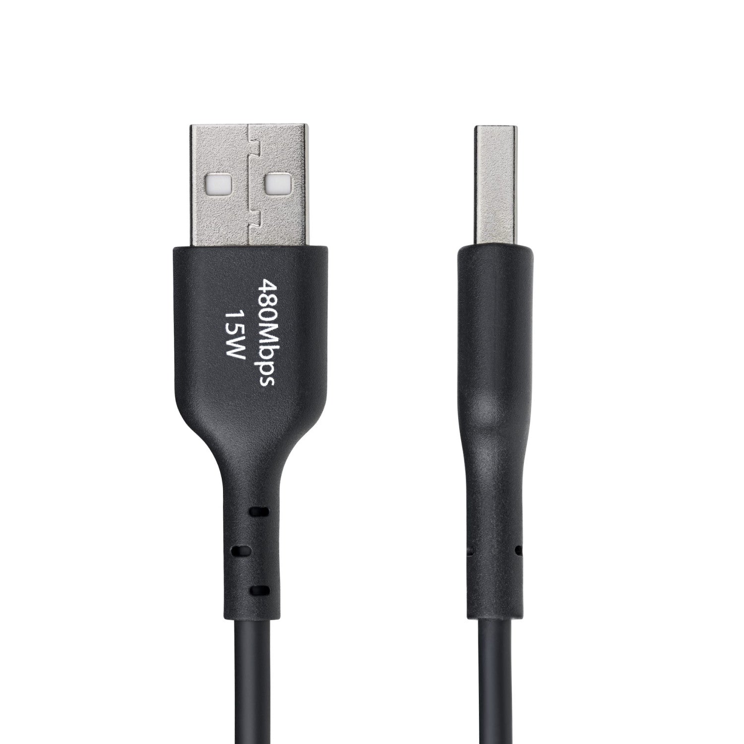 StarTech.com Cavo di Ricarica da USB-A a USB-C da 1m, carica e sincronizzazione, 3A, USB 2.0, rivestimento in TPE - Cavo di Ricarica USB Nero