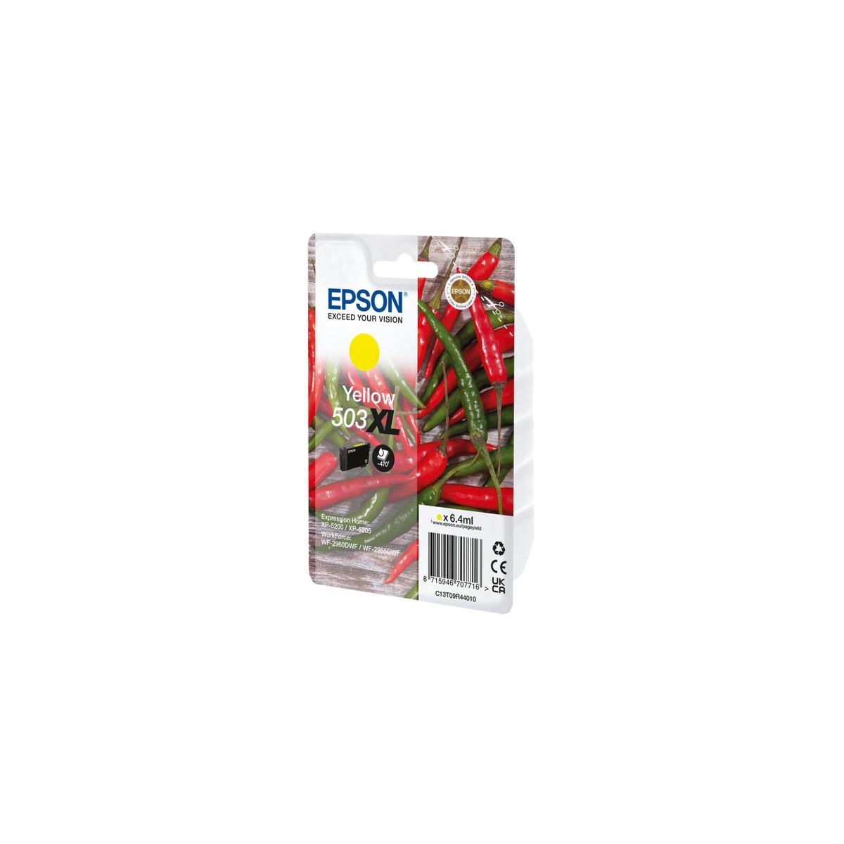 Epson 503XL Cartuccia d'Inchiostro 1 pz Originale Resa Elevata XL Giallo