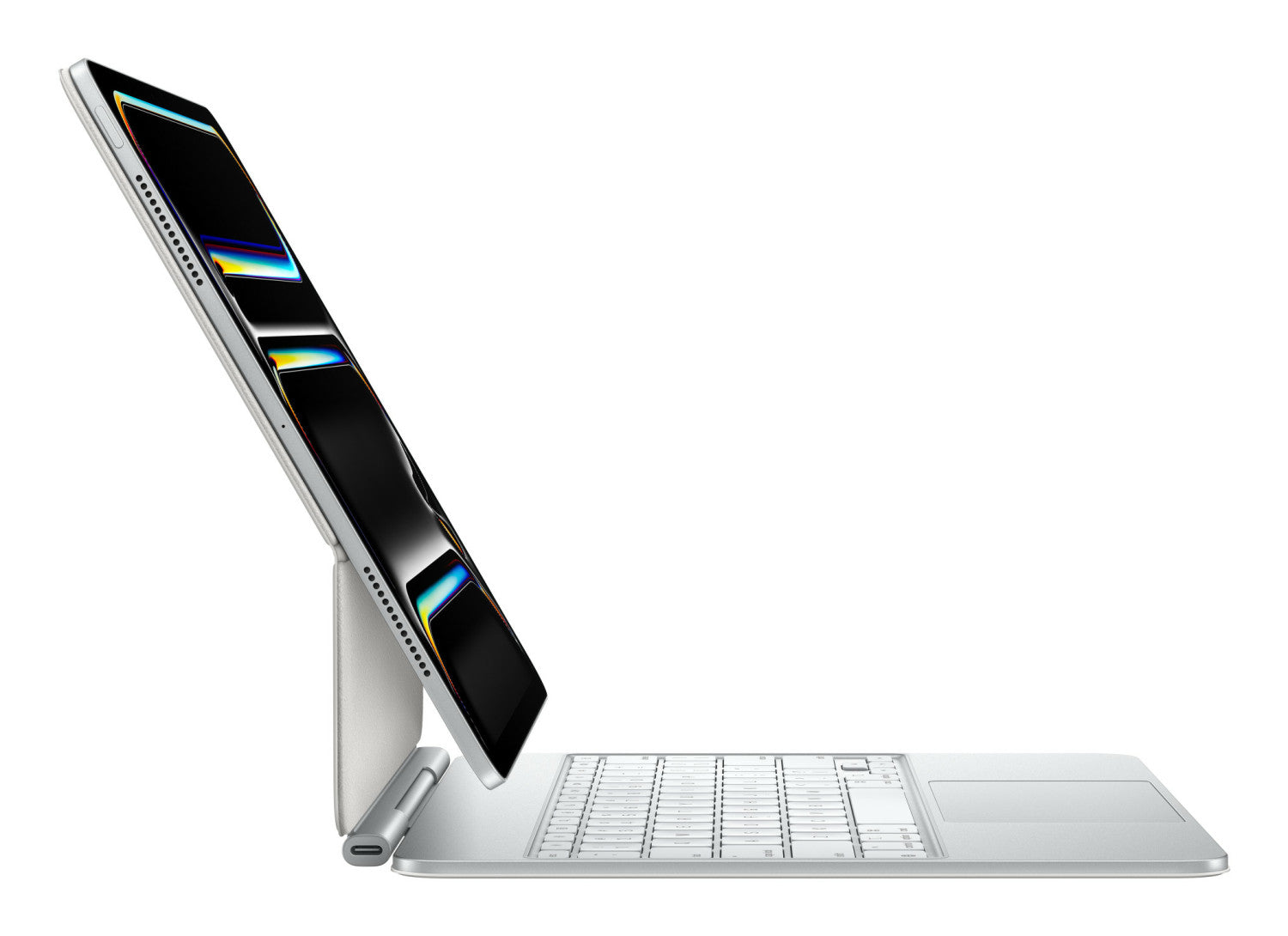 Apple Magic Keyboard per iPad Pro 13" (M4) - Inglese internazionale - Bianco