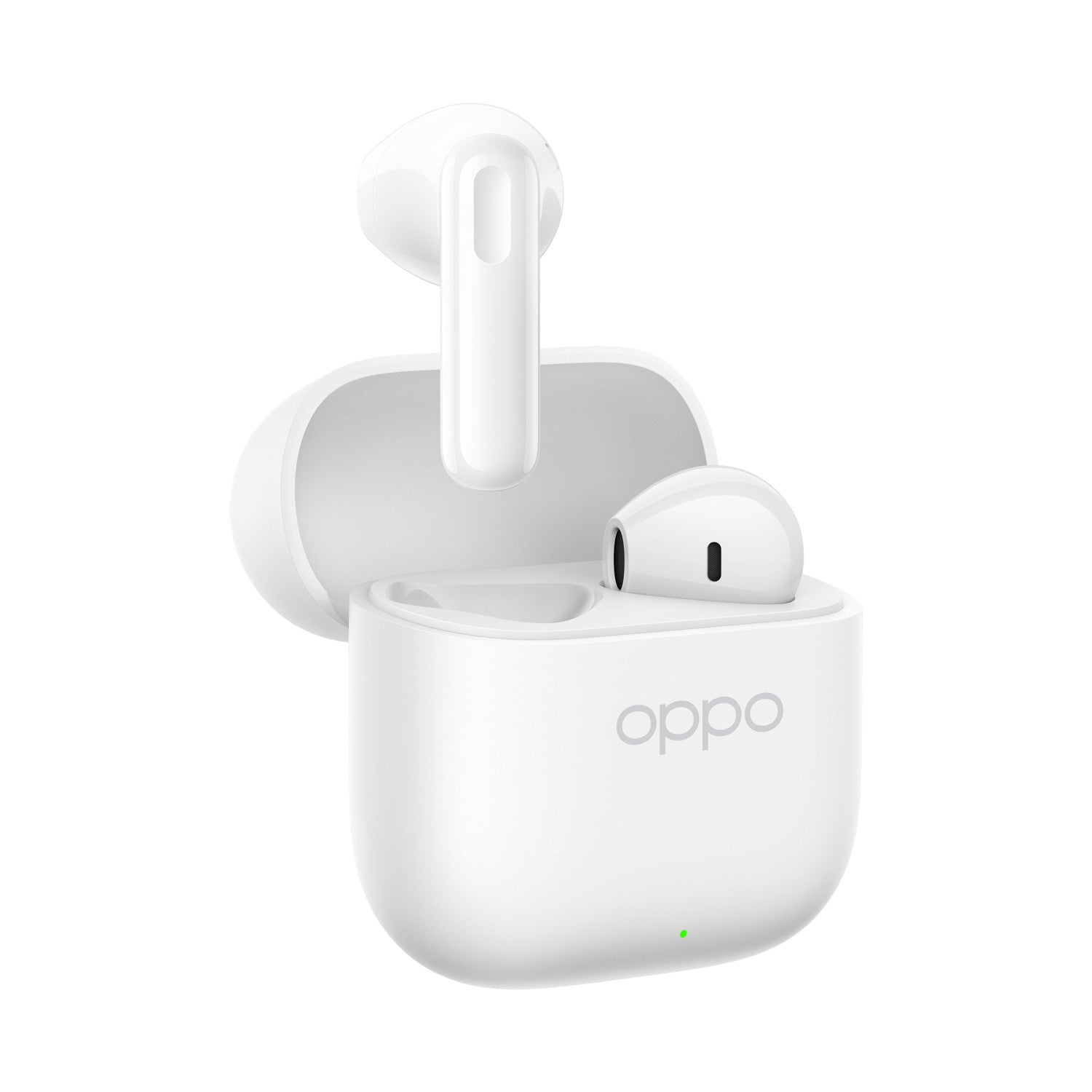 OPPO Enco Buds3 Auricolari True Wireless, 42h di Autonomia, Driver Dinamico da 12.4mm, BT 5.4, Controlli Touch, Cancellazione rumore passiva, Android e iOS, IP55, Versione Italiana , Bianco