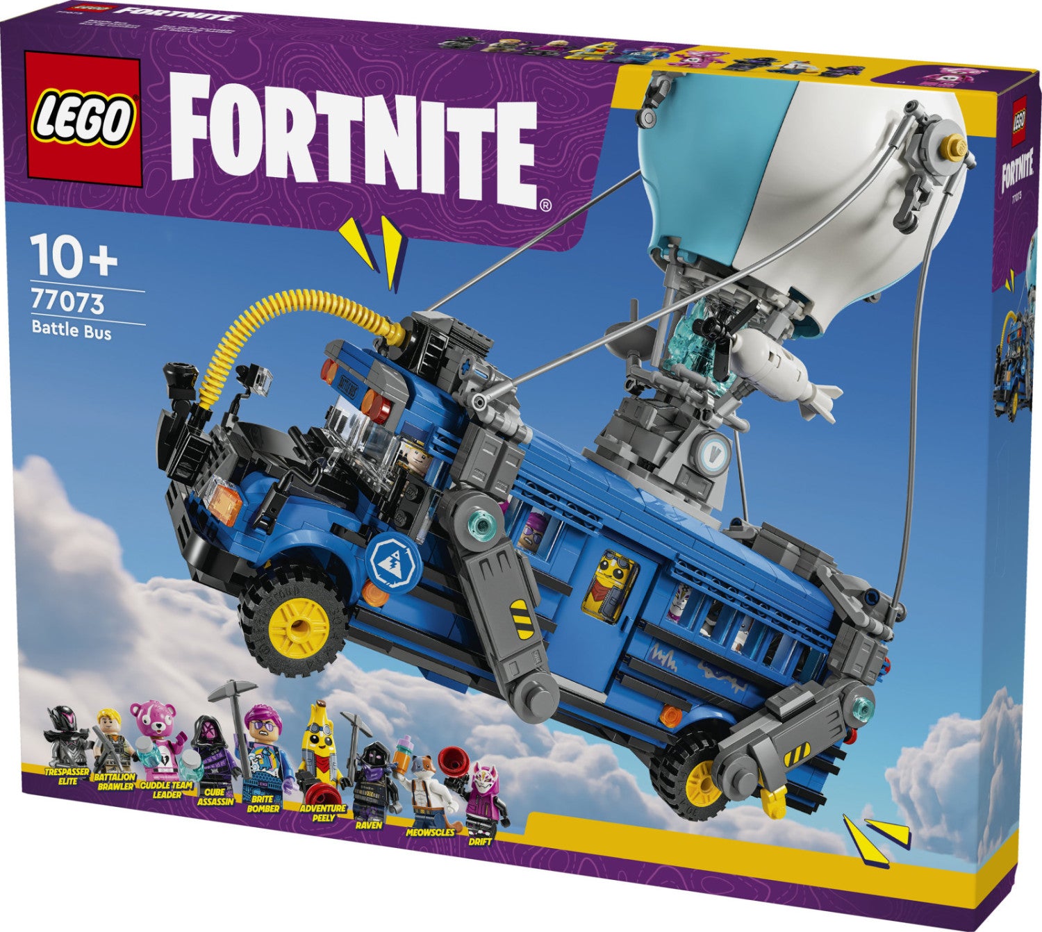 LEGO Fortnite Battle Bus 77073 Set da Costruzione 954 Pezzi 10 Anni