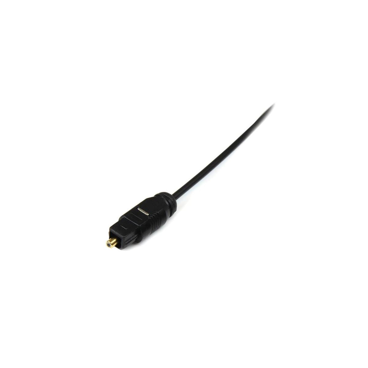 StarTech.com THINTOS15 cavo audio 4,6 m Nero