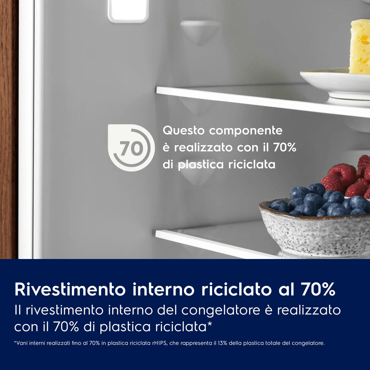 Electrolux KNG8CD18S frigorifero Da incasso 249 L Bianco