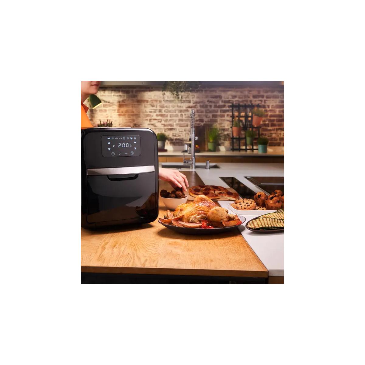 Friggitrice Aria Moulinex Oven e Grill 11L 2000 W Nero