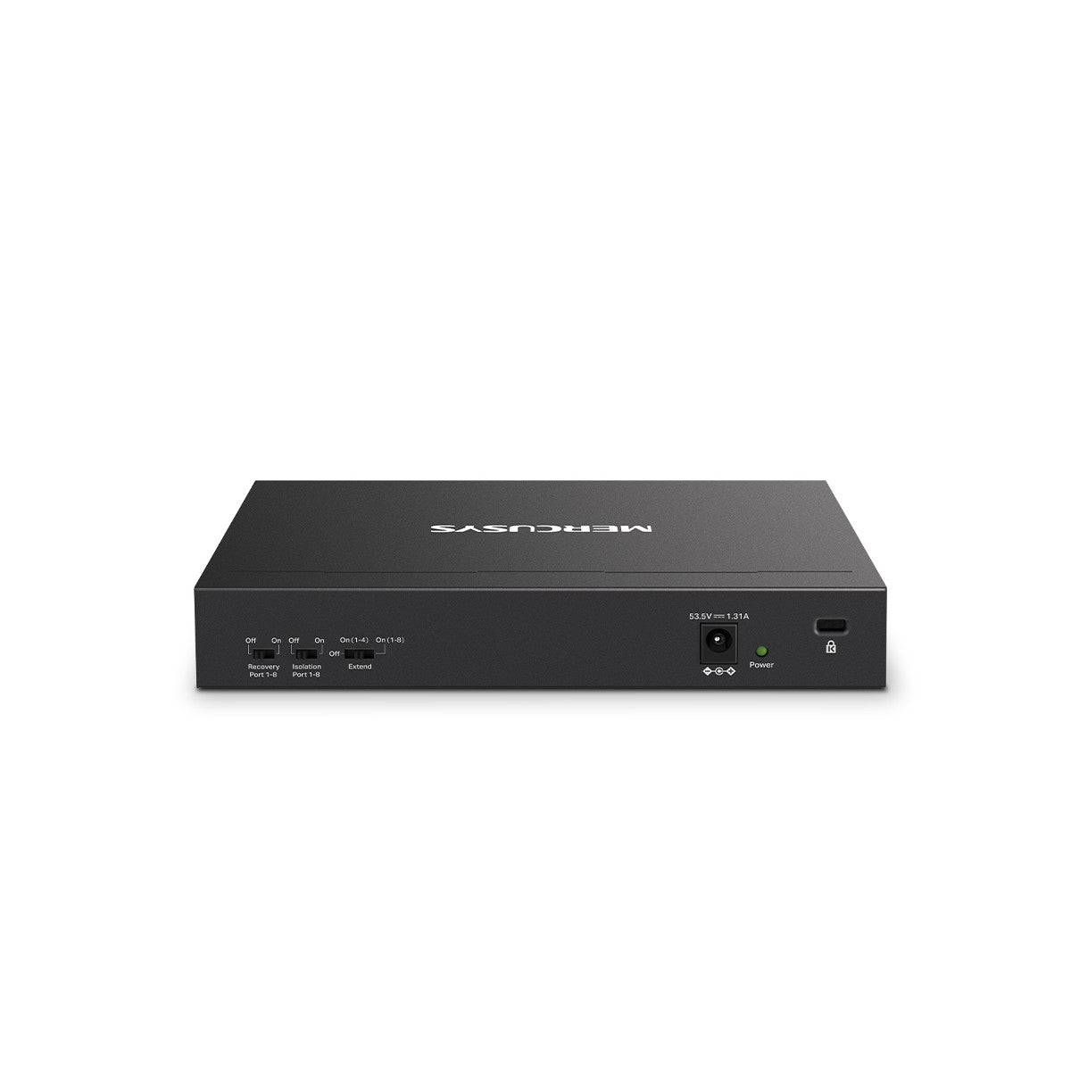 Mercusys MS110P switch di rete Gestito Fast Ethernet (10/100) Supporto Power over Ethernet (PoE) Nero