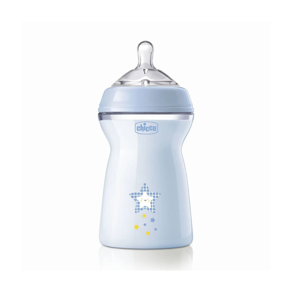 Chicco Biberon NaturalFeeling Flusso Rapido 330ml 6M Azzurro