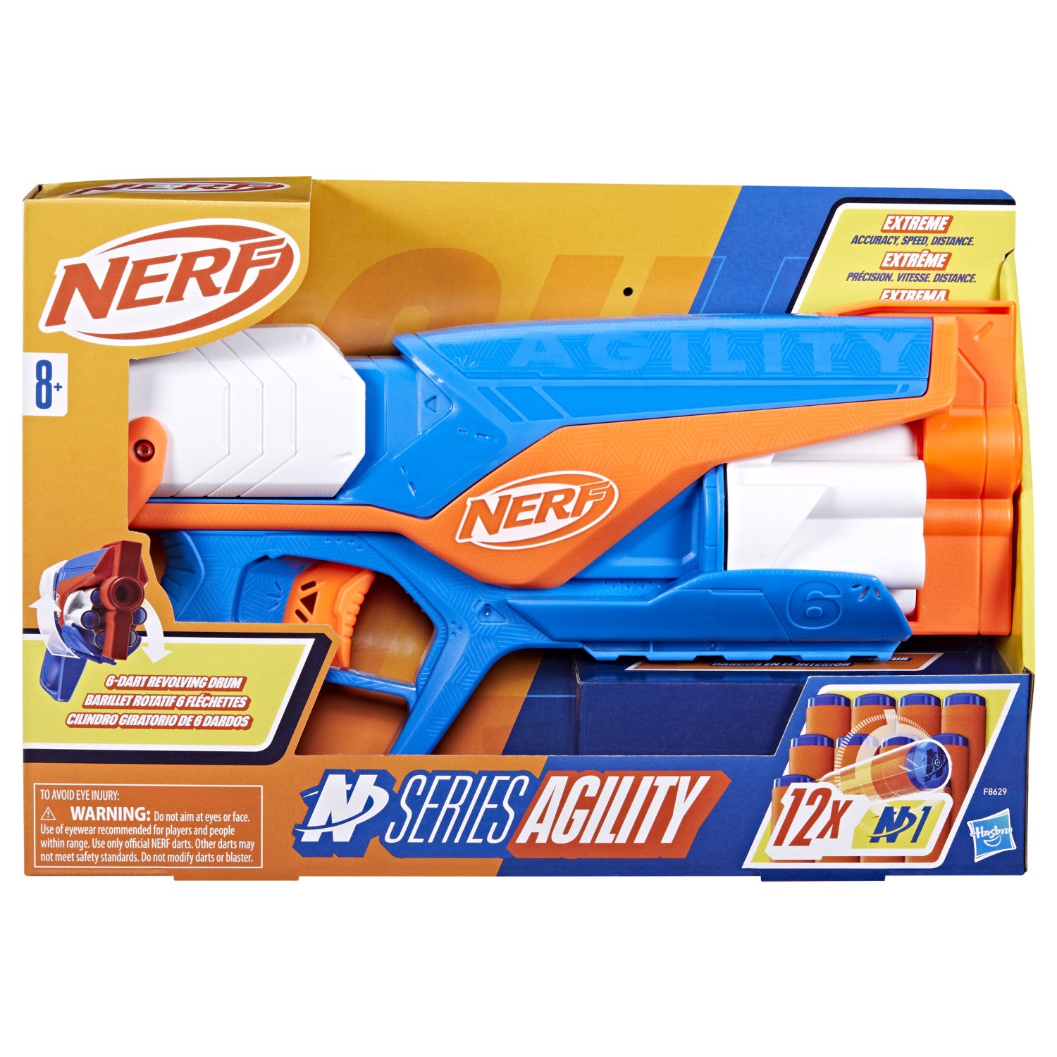 Nerf N Series Agility Fucile blaster Hasbro F8629