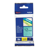 Brother TZE-731 nastro per etichettatrice Nero su verde