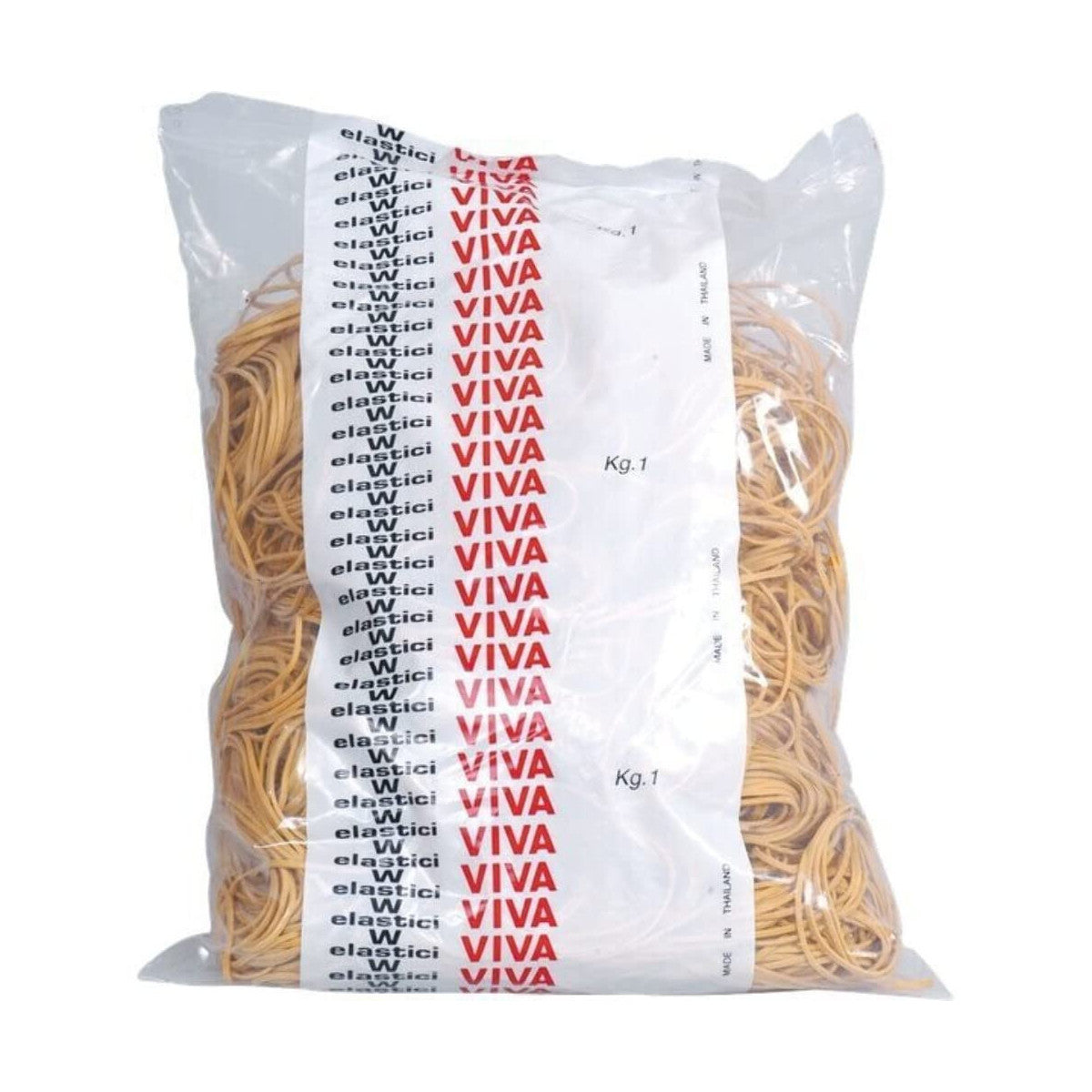 Viva Elastici Ad Anello E050 Diametro 50 Mm 1 Kg Giallo