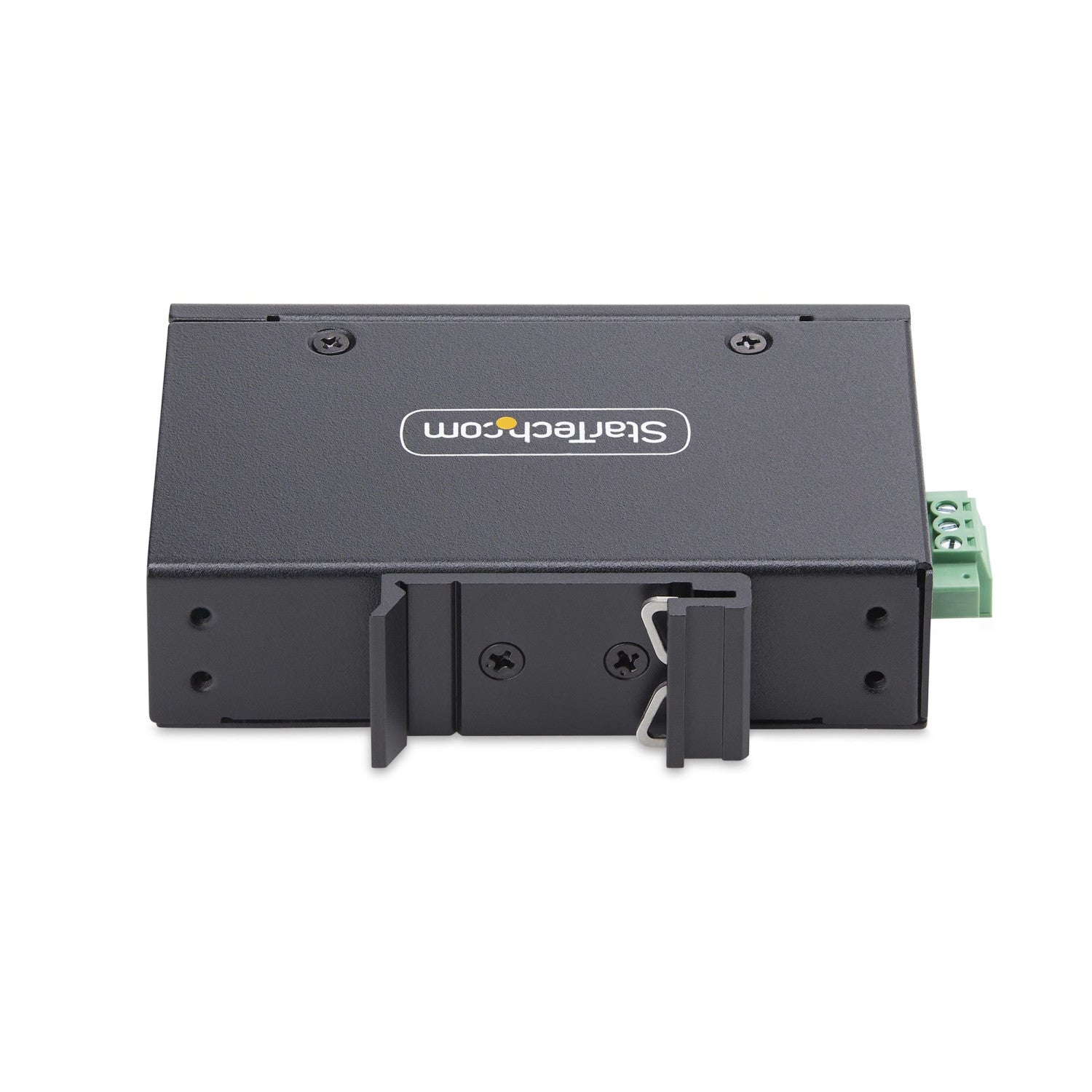 StarTech.com Switch di Rete Industriale non gestito a 5 porte, 100/1000 Ethernet, montaggio su guida DIN/parete, Switch Gigabit IP30 robusto, -40 - 75 C, 9 60V CC, TAA
