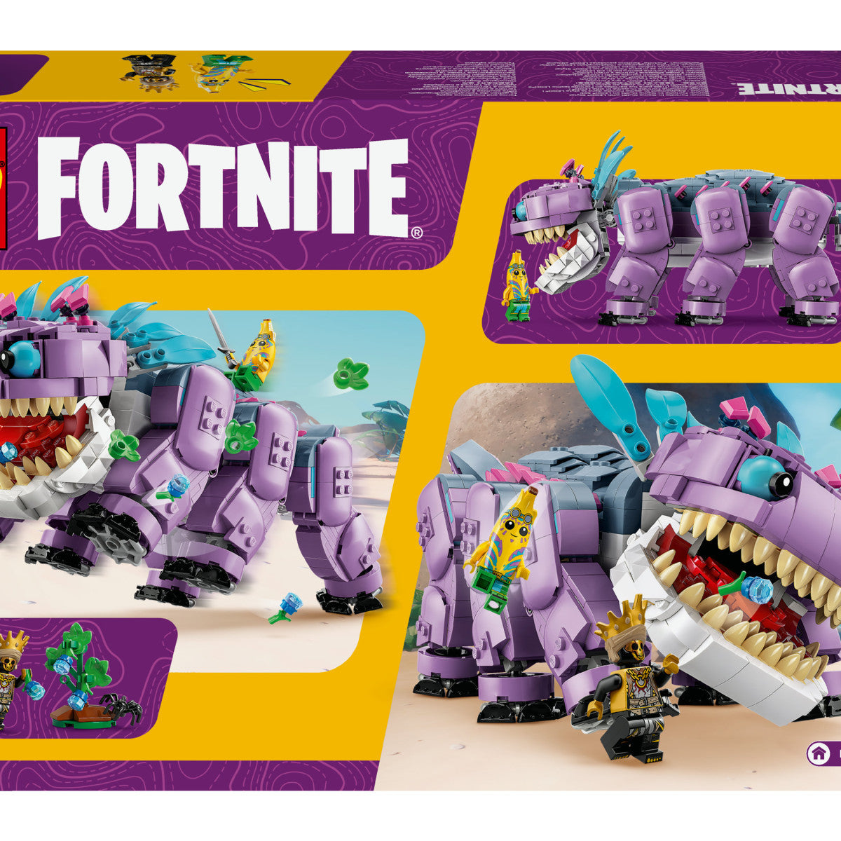 LEGO Fortnite Klombo 77077 Set Costruzioni 1084 Pezzi 2 Minifigure