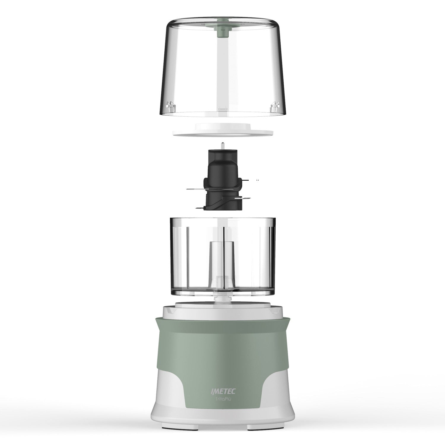 Tritaverdure Elettrico Imetec Tritapiu' 7475 1000 W Verde Bianco