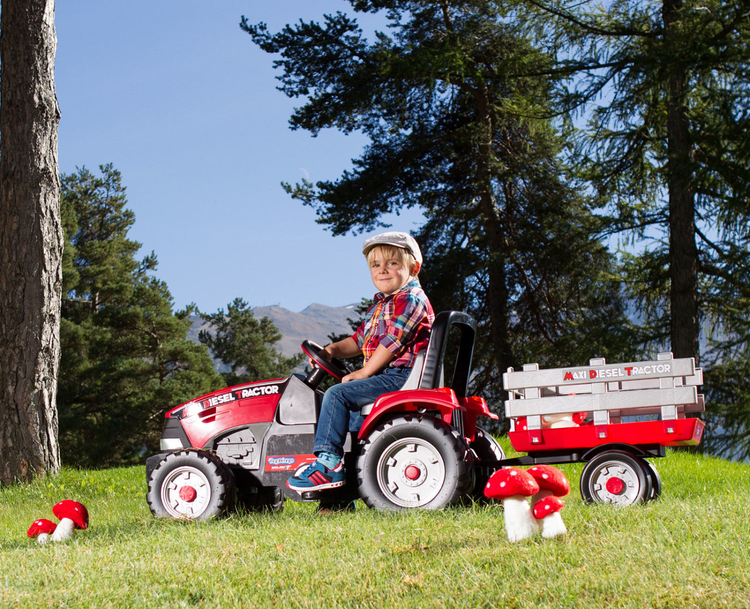 Peg Perego Maxi Diesel Tractor Trattore cavalcabile