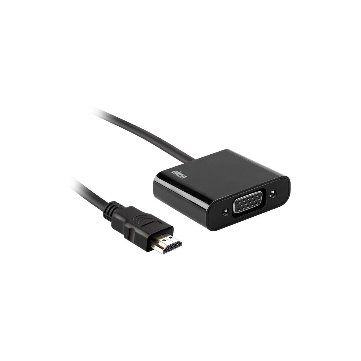 Ekon ECVADHDMIVGAMF cavo e adattatore video 0,1 m HDMI tipo A (Standard) VGA (D-Sub) Nero
