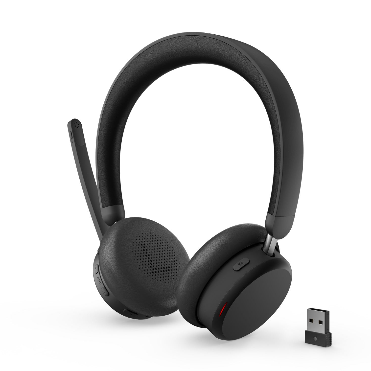 Lenovo ANC Headset 6550 Auricolare Wireless A Padiglione Ufficio USB tipo-C Bluetooth Nero